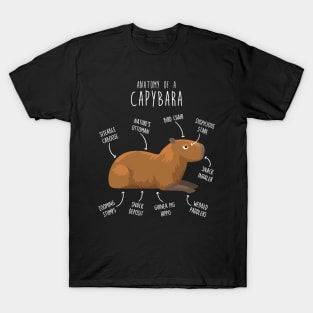 Capybara Anatomy T-Shirt